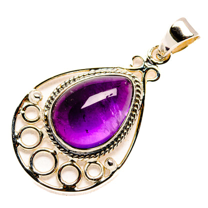 Amethyst Pendants handcrafted by Ana Silver Co - PD34528 - Photo 2