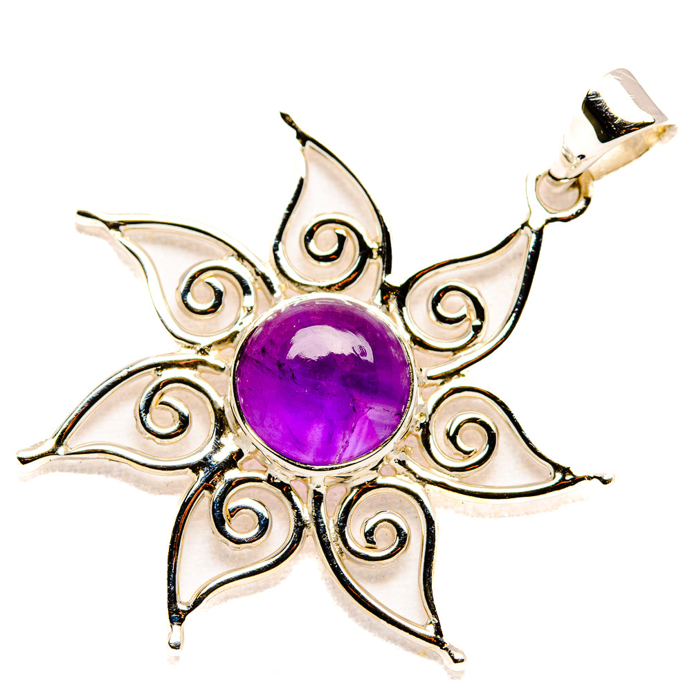 Amethyst Pendants handcrafted by Ana Silver Co - PD34532 - Photo 2