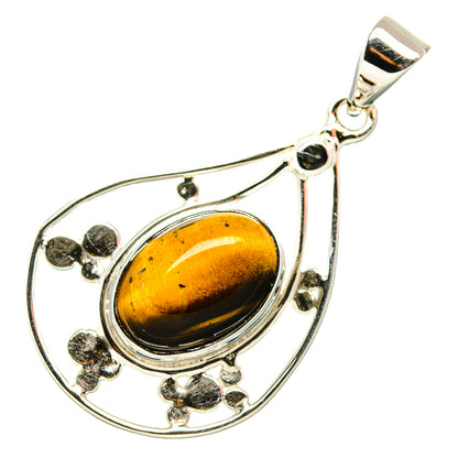 Tiger Eye Pendants handcrafted by Ana Silver Co - PD34547 - Photo 2