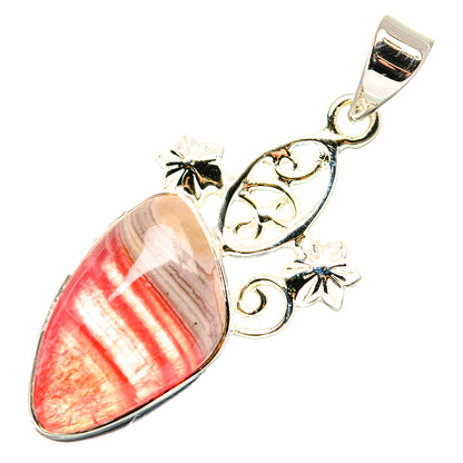 Rhodochrosite Pendants handcrafted by Ana Silver Co - PD34555 - Photo 2