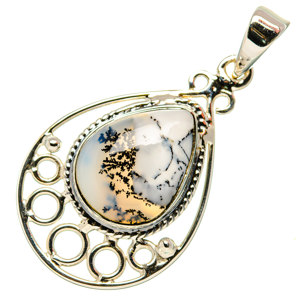 Dendritic Opal Pendants handcrafted by Ana Silver Co - PD34563 - Photo 2