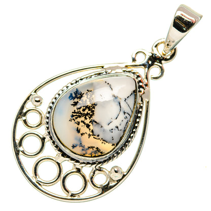 Dendritic Opal Pendants handcrafted by Ana Silver Co - PD34563 - Photo 2