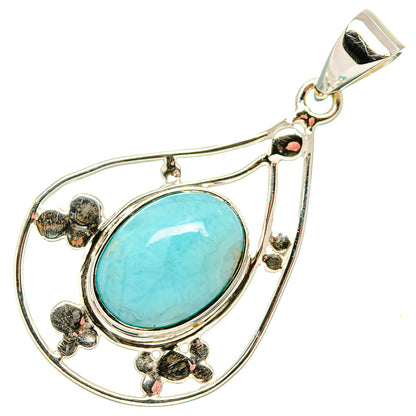 Larimar Pendants handcrafted by Ana Silver Co - PD34568 - Photo 2