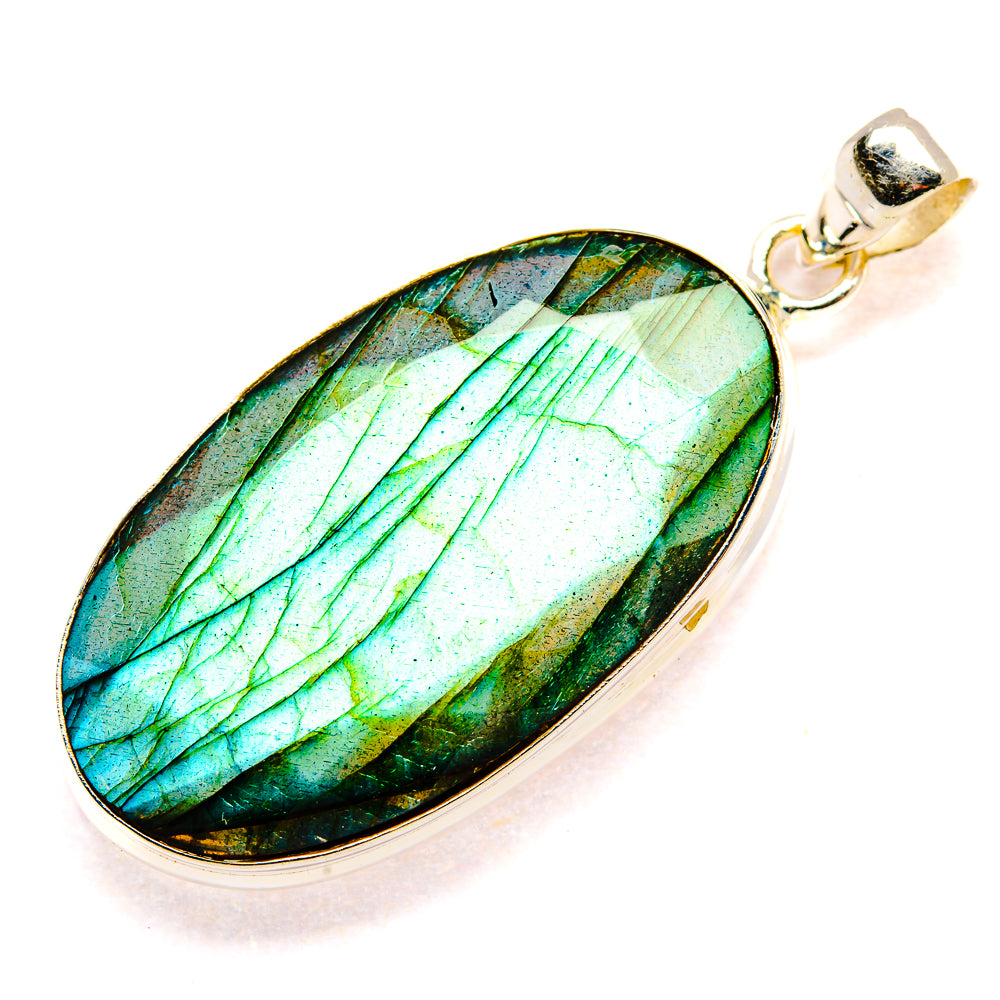 Labradorite Pendants handcrafted by Ana Silver Co - PD34583 - Photo 2