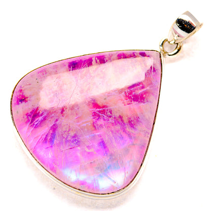 Pink Moonstone Pendants handcrafted by Ana Silver Co - PD34585 - Photo 2