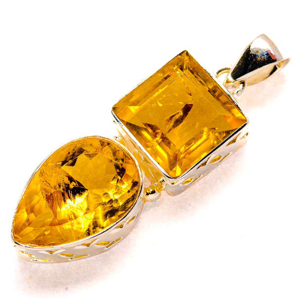 Citrine Pendants handcrafted by Ana Silver Co - PD34601 - Photo 2