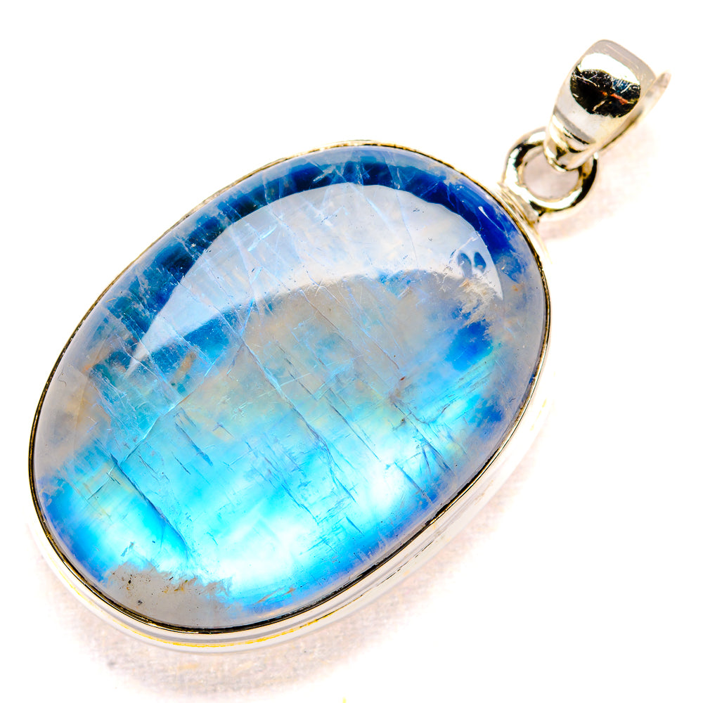 Rainbow Moonstone Pendants handcrafted by Ana Silver Co - PD34621 - Photo 2