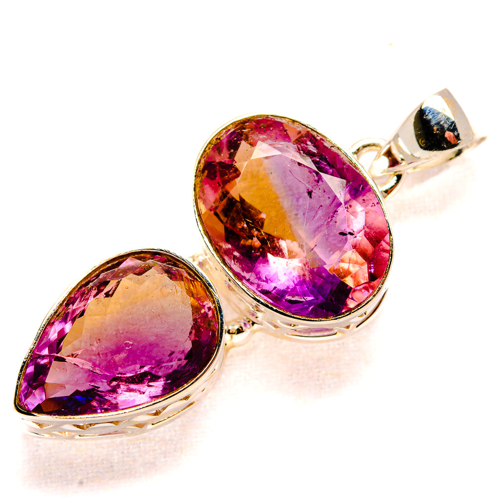 Ametrine Pendants handcrafted by Ana Silver Co - PD34624 - Photo 2
