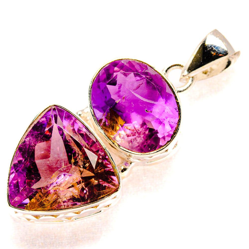 Ametrine Pendants handcrafted by Ana Silver Co - PD34629 - Photo 2
