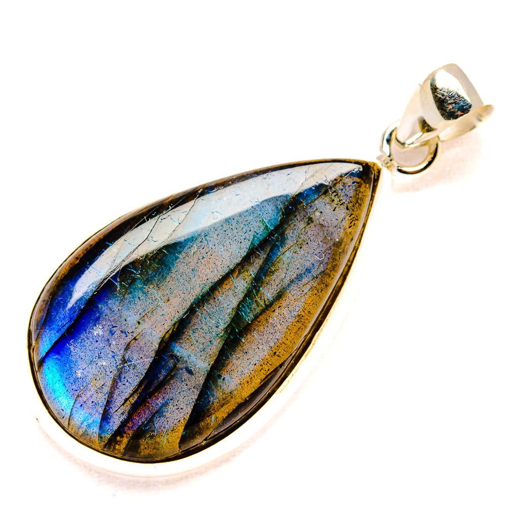 Labradorite Pendants handcrafted by Ana Silver Co - PD34650 - Photo 2