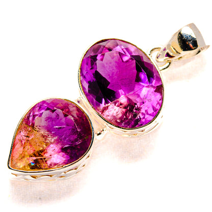 Ametrine Pendants handcrafted by Ana Silver Co - PD34656 - Photo 2
