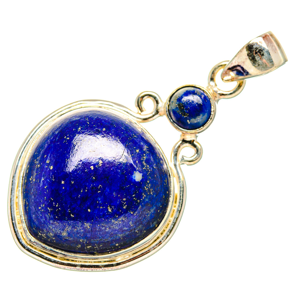 Lapis Lazuli Pendants handcrafted by Ana Silver Co - PD34663 - Photo 2