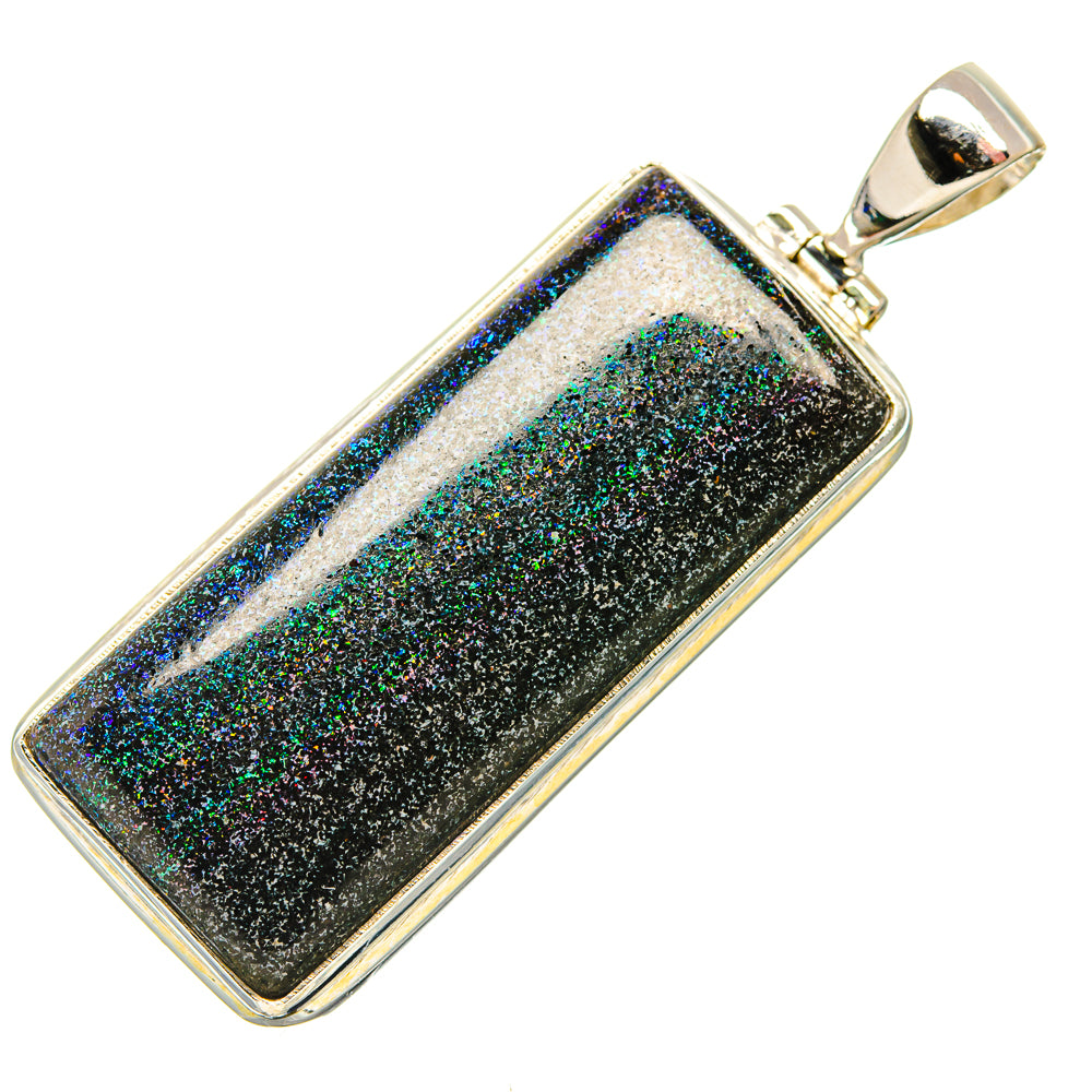 Andamooka Opal Pendants handcrafted by Ana Silver Co - PD34668 - Photo 2