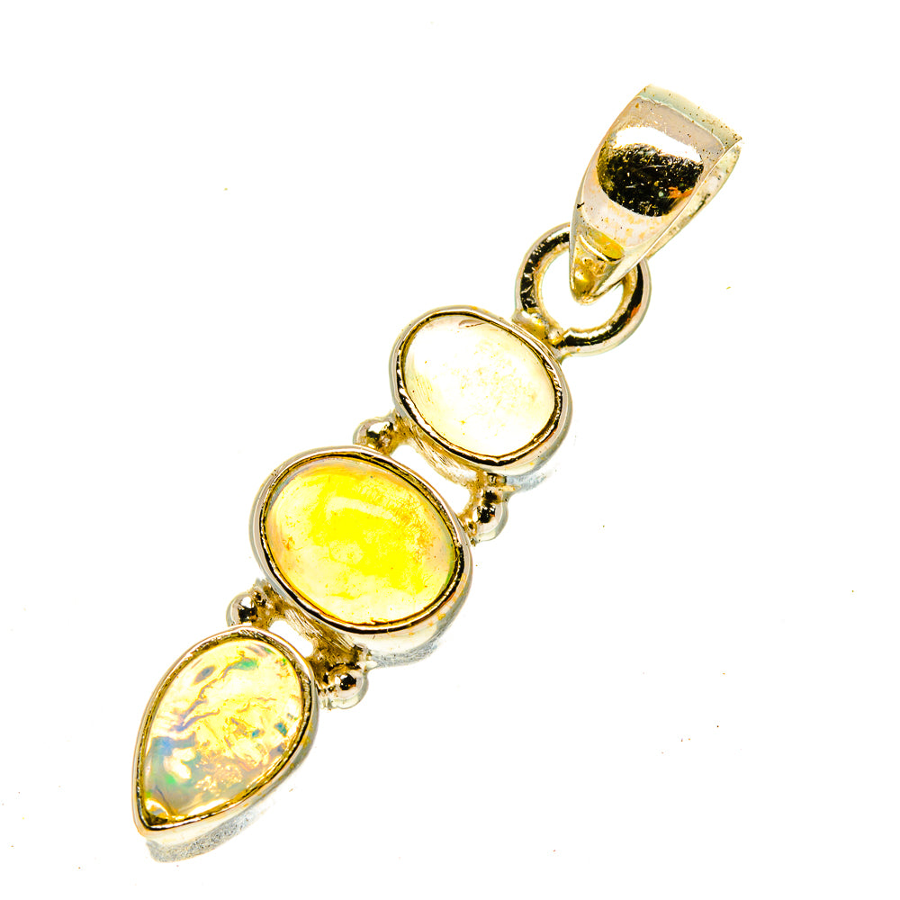 Ethiopian Opal Pendants handcrafted by Ana Silver Co - PD3467
