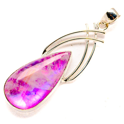 Pink Moonstone Pendants handcrafted by Ana Silver Co - PD34693 - Photo 2