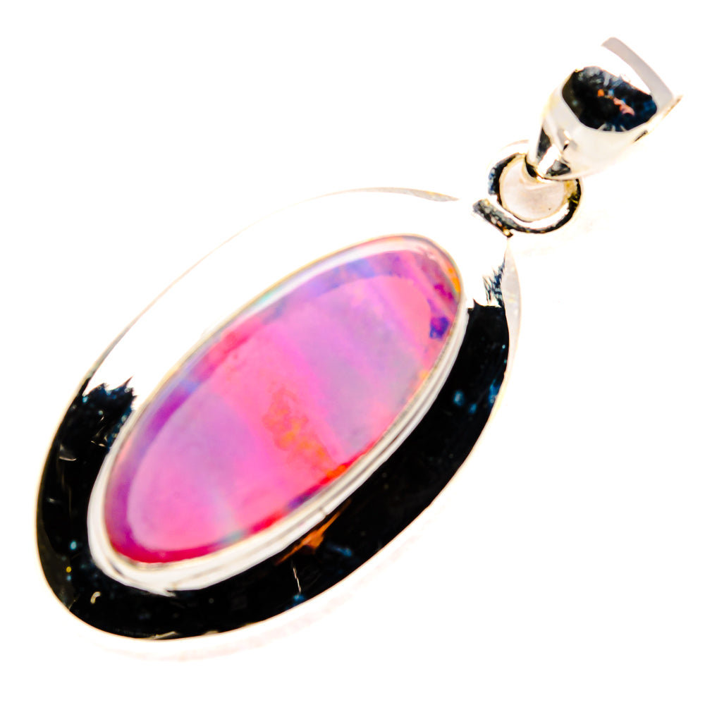 Aura Opal Pendants handcrafted by Ana Silver Co - PD34696 - Photo 2