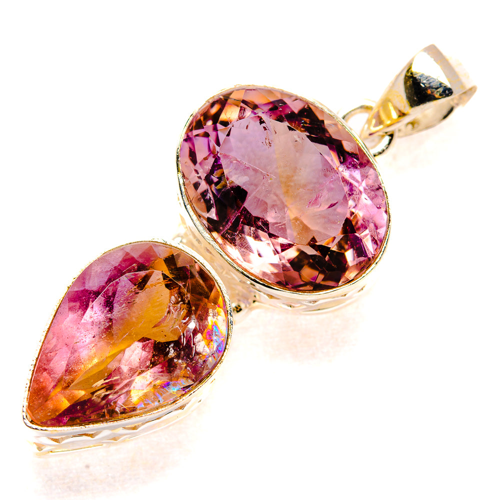 Ametrine Pendants handcrafted by Ana Silver Co - PD34697 - Photo 2