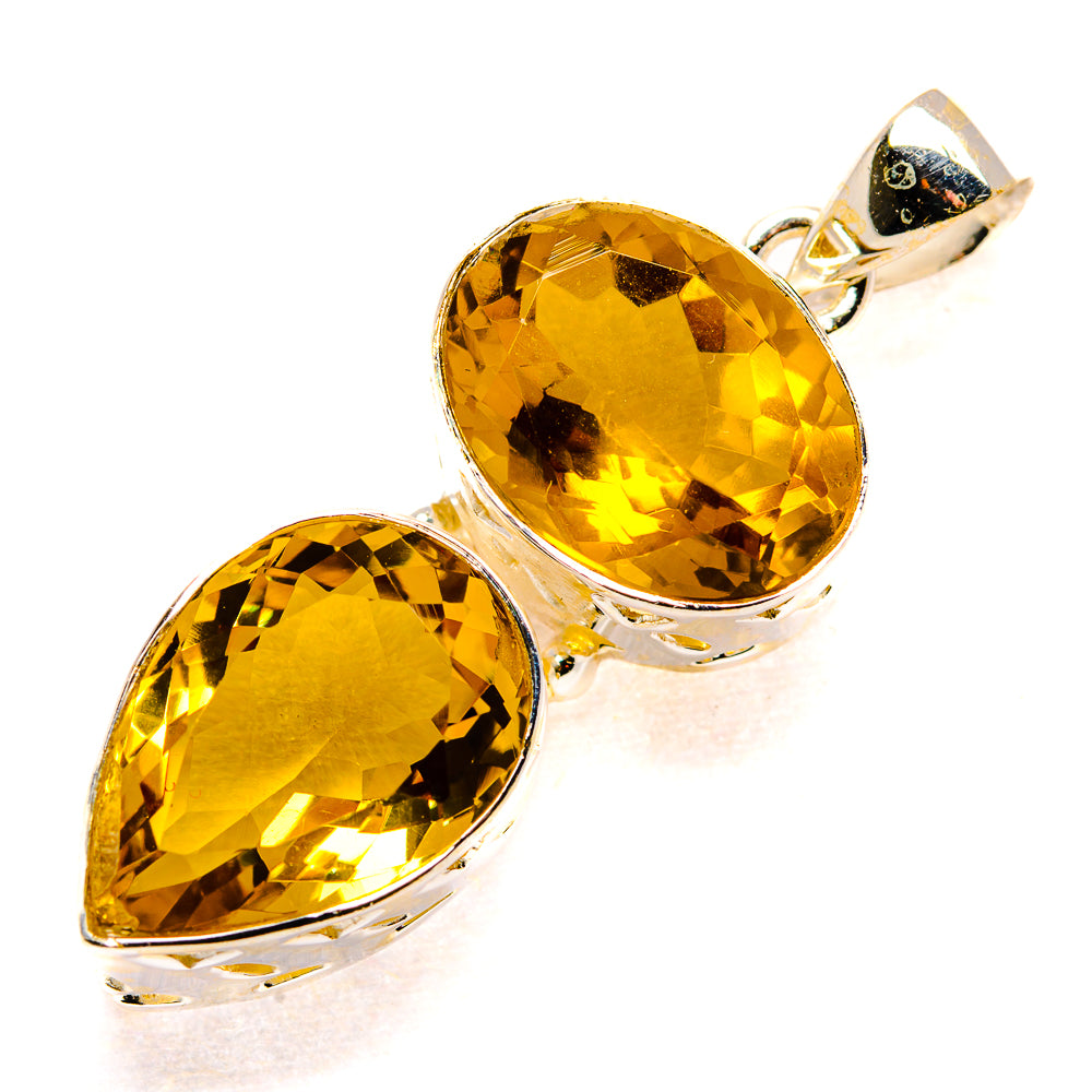 Citrine Pendants handcrafted by Ana Silver Co - PD34703 - Photo 2