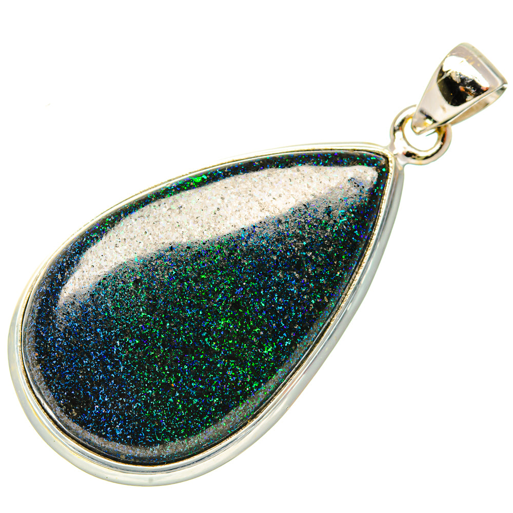 Andamooka Opal Pendants handcrafted by Ana Silver Co - PD34717 - Photo 2