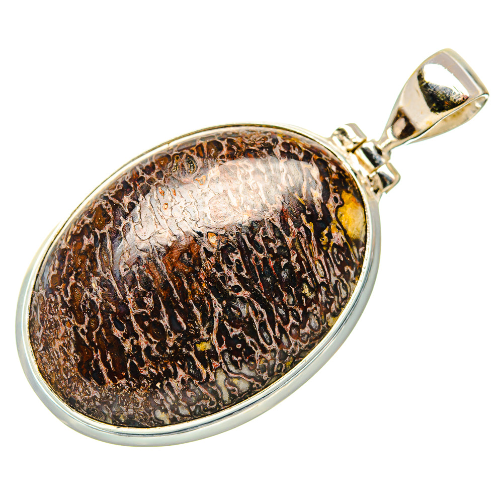 Dinosaur Bone Pendants handcrafted by Ana Silver Co - PD34718 - Photo 2