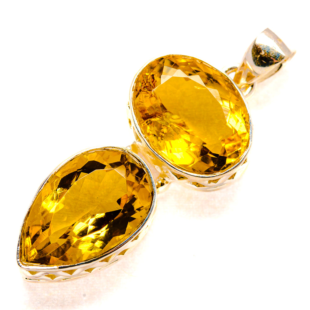 Citrine Pendants handcrafted by Ana Silver Co - PD34723 - Photo 2