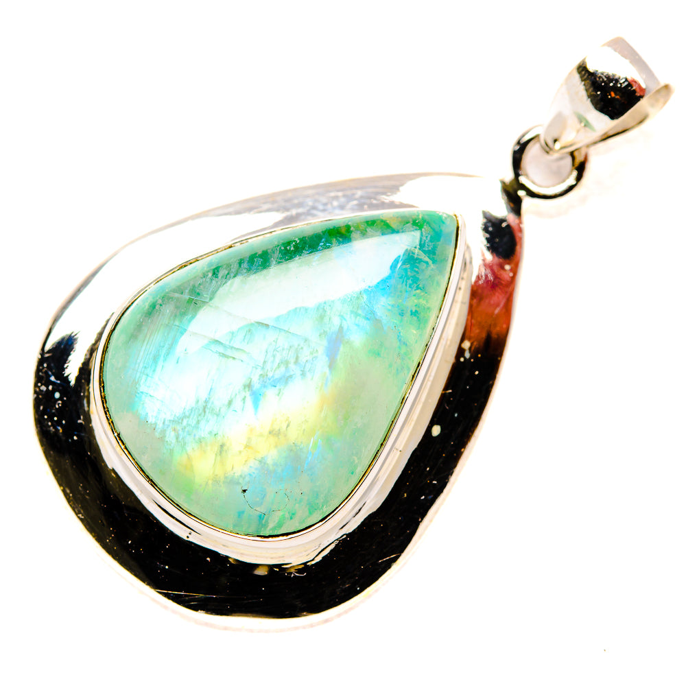 Green Moonstone Pendants handcrafted by Ana Silver Co - PD34727 - Photo 2
