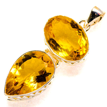 Citrine Pendants handcrafted by Ana Silver Co - PD34728 - Photo 2