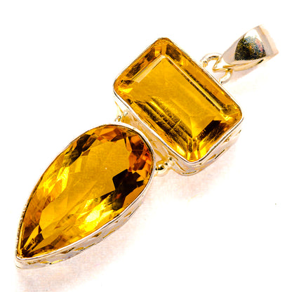 Citrine Pendants handcrafted by Ana Silver Co - PD34734 - Photo 2