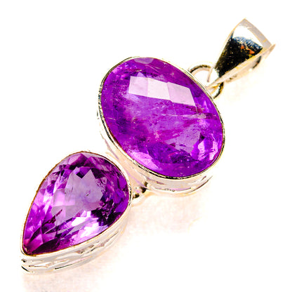 Amethyst Pendants handcrafted by Ana Silver Co - PD34735 - Photo 2