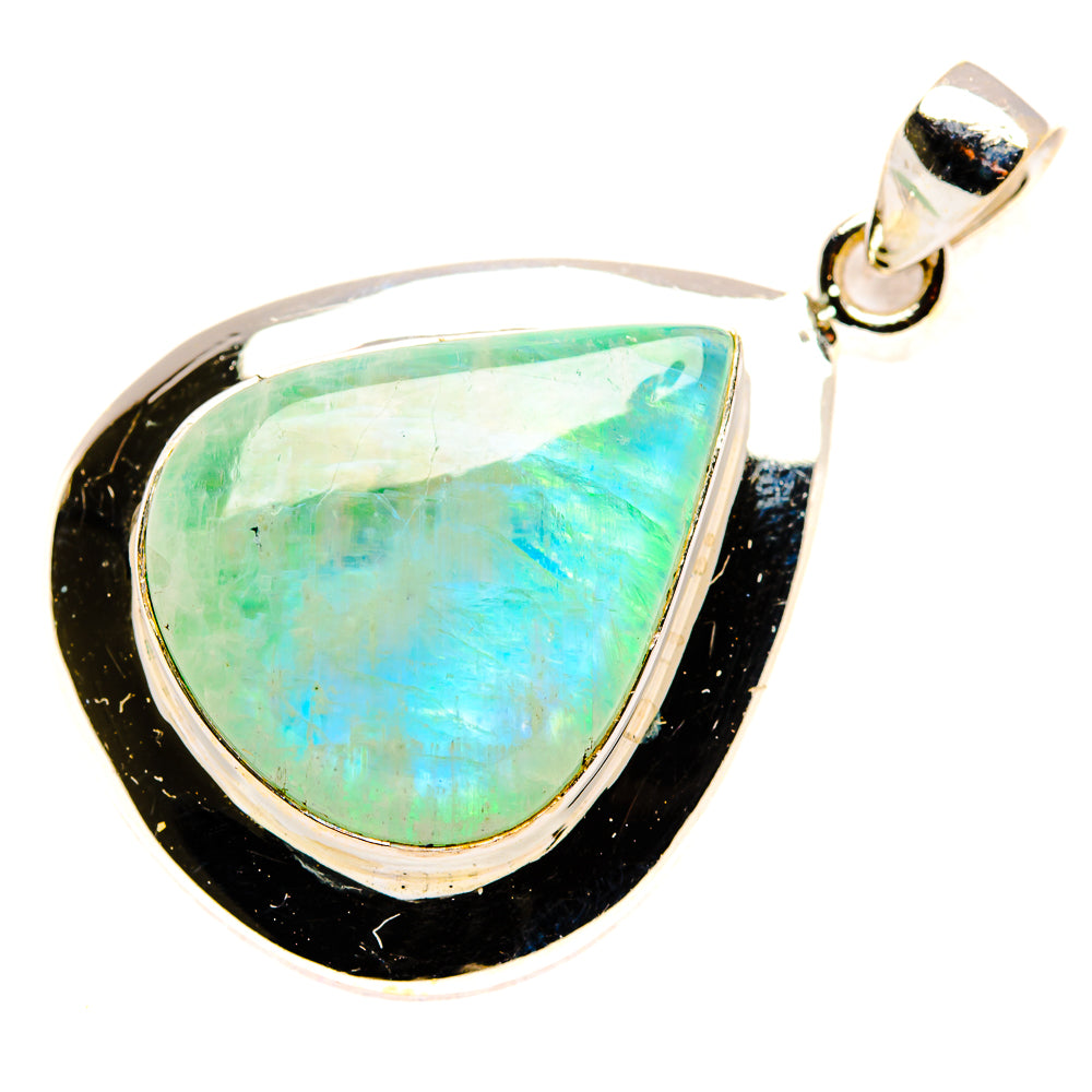 Green Moonstone Pendants handcrafted by Ana Silver Co - PD34737 - Photo 2