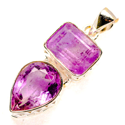 Amethyst Pendants handcrafted by Ana Silver Co - PD34741 - Photo 2