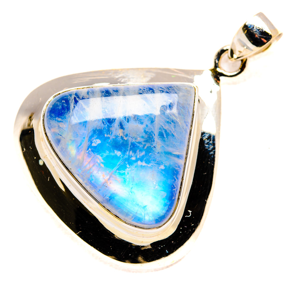 Rainbow Moonstone Pendants handcrafted by Ana Silver Co - PD34746 - Photo 2