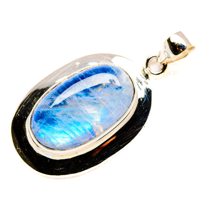 Rainbow Moonstone Pendants handcrafted by Ana Silver Co - PD34751 - Photo 2
