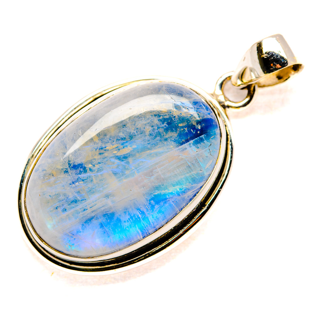 Rainbow Moonstone Pendants handcrafted by Ana Silver Co - PD34752 - Photo 2