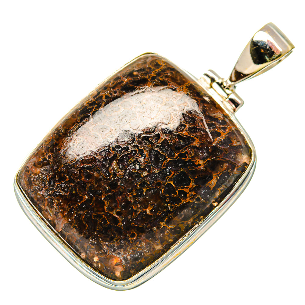 Dinosaur Bone Pendants handcrafted by Ana Silver Co - PD34768 - Photo 2
