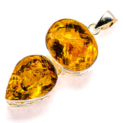 Citrine Pendants handcrafted by Ana Silver Co - PD34774 - Photo 2