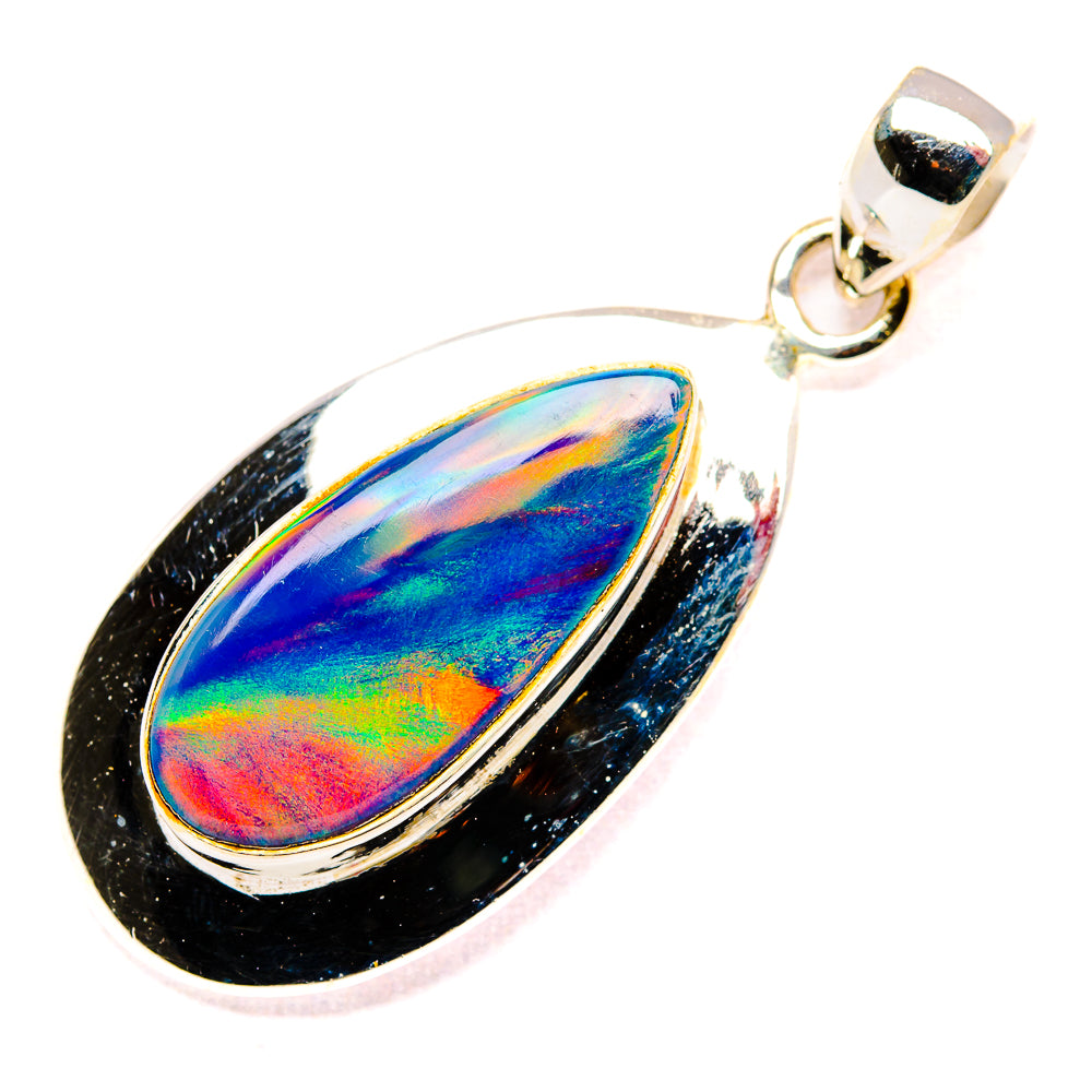 Aura Opal Pendants handcrafted by Ana Silver Co - PD34777 - Photo 2
