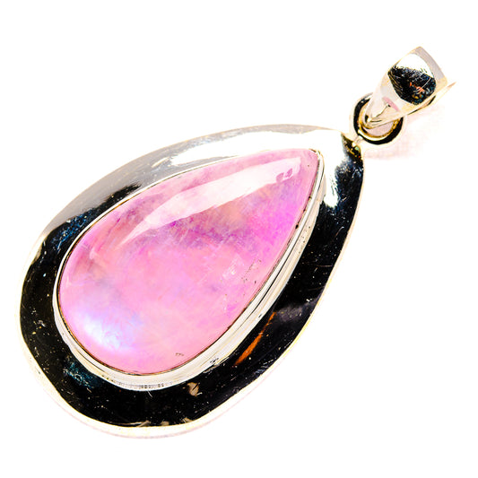 Pink Moonstone Pendants handcrafted by Ana Silver Co - PD34788 - Photo 2