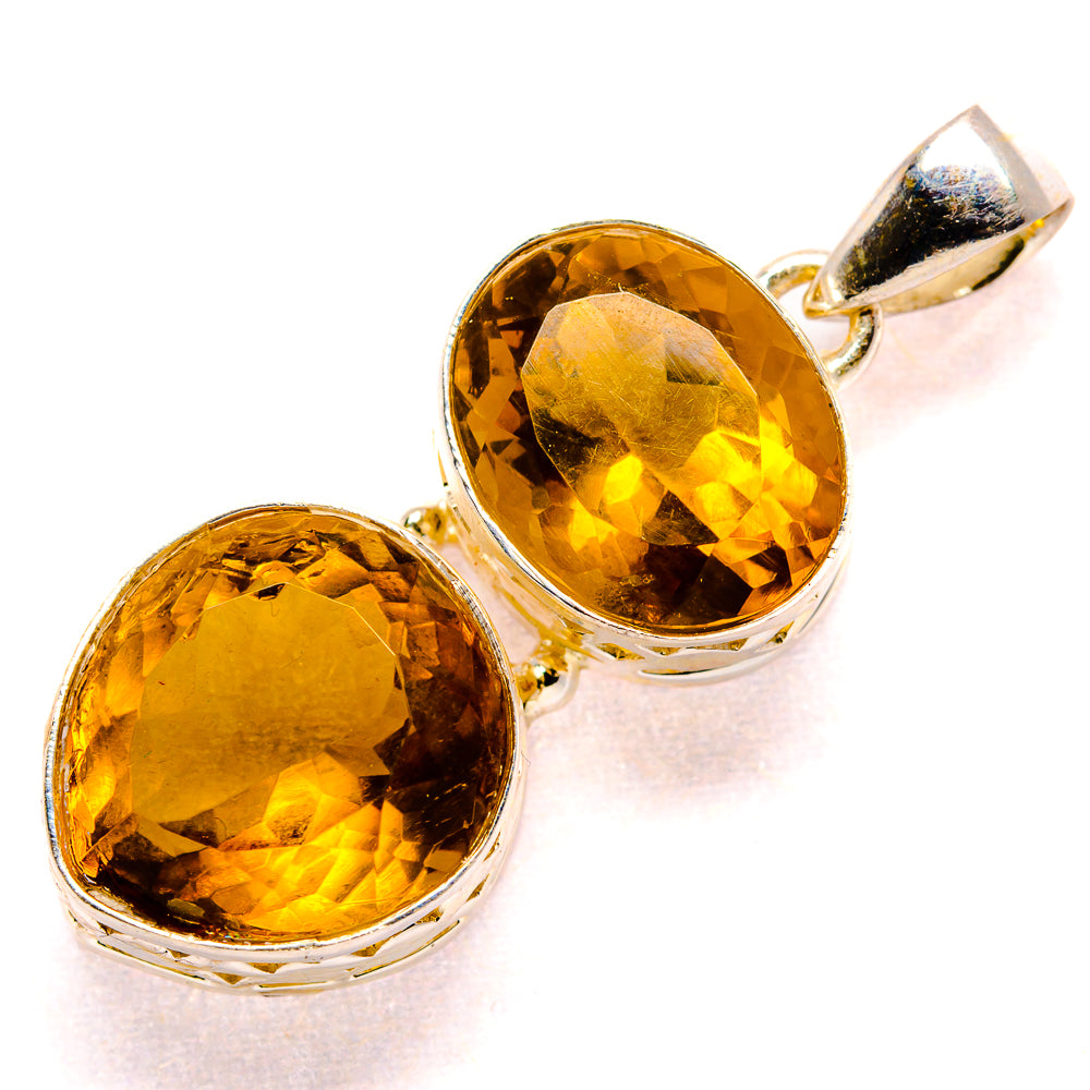 Citrine Pendants handcrafted by Ana Silver Co - PD34799 - Photo 2