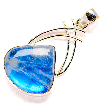 Rainbow Moonstone Pendants handcrafted by Ana Silver Co - PD34801 - Photo 2