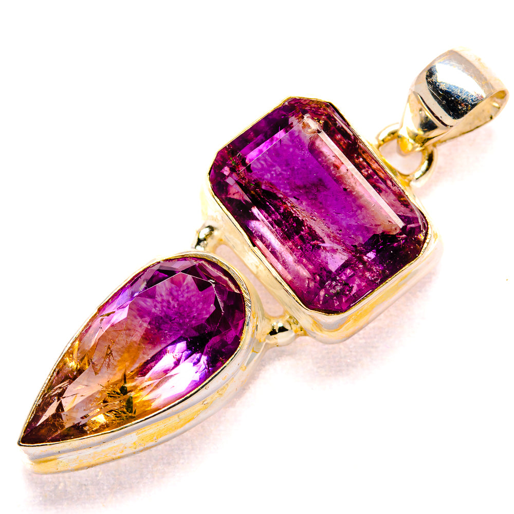 Ametrine Pendants handcrafted by Ana Silver Co - PD34804 - Photo 2