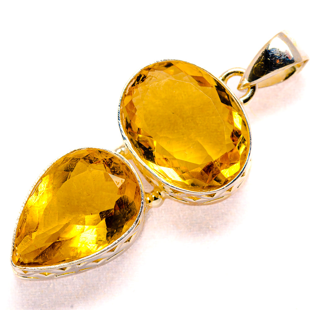 Citrine Pendants handcrafted by Ana Silver Co - PD34805 - Photo 2