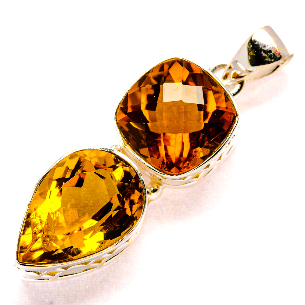 Citrine Pendants handcrafted by Ana Silver Co - PD34807 - Photo 2