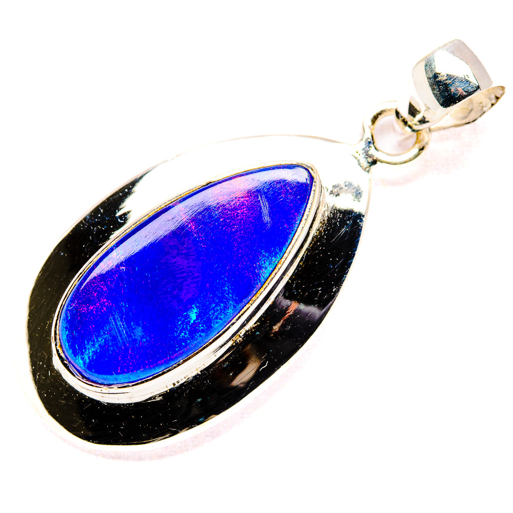 Aura Opal Pendants handcrafted by Ana Silver Co - PD34809 - Photo 2