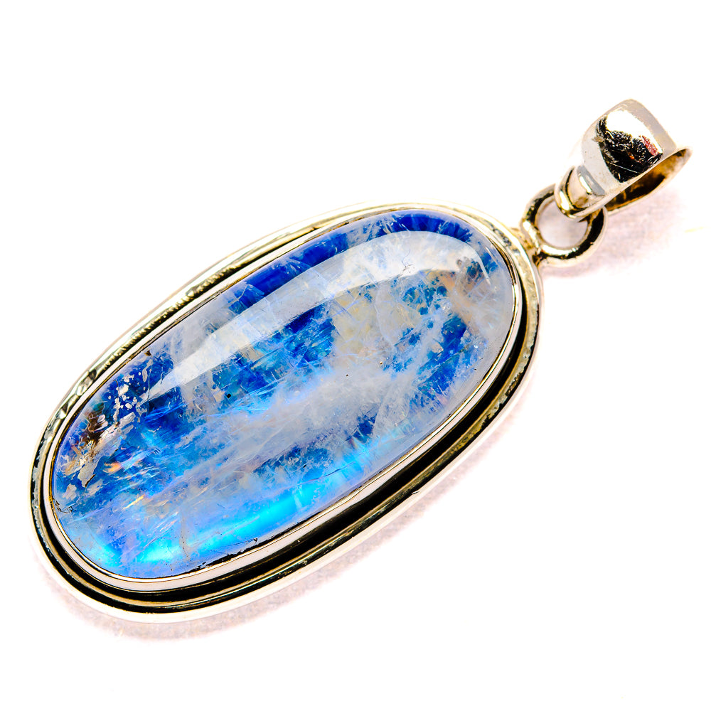 Rainbow Moonstone Pendants handcrafted by Ana Silver Co - PD34811 - Photo 2
