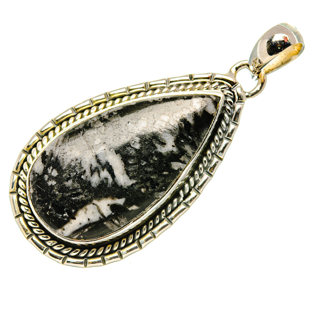 Pinolith Jasper Pendants handcrafted by Ana Silver Co - PD34818 - Photo 2
