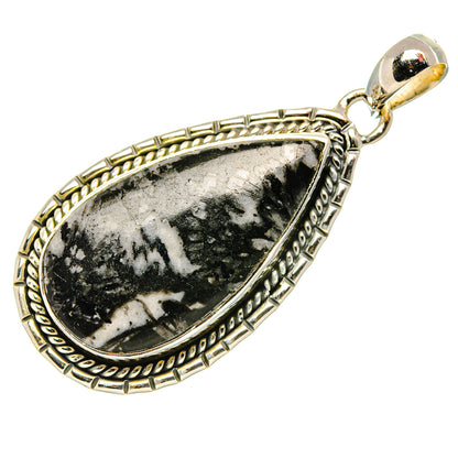 Pinolith Jasper Pendants handcrafted by Ana Silver Co - PD34818 - Photo 2