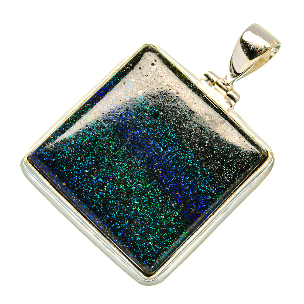 Andamooka Opal Pendants handcrafted by Ana Silver Co - PD34822 - Photo 2