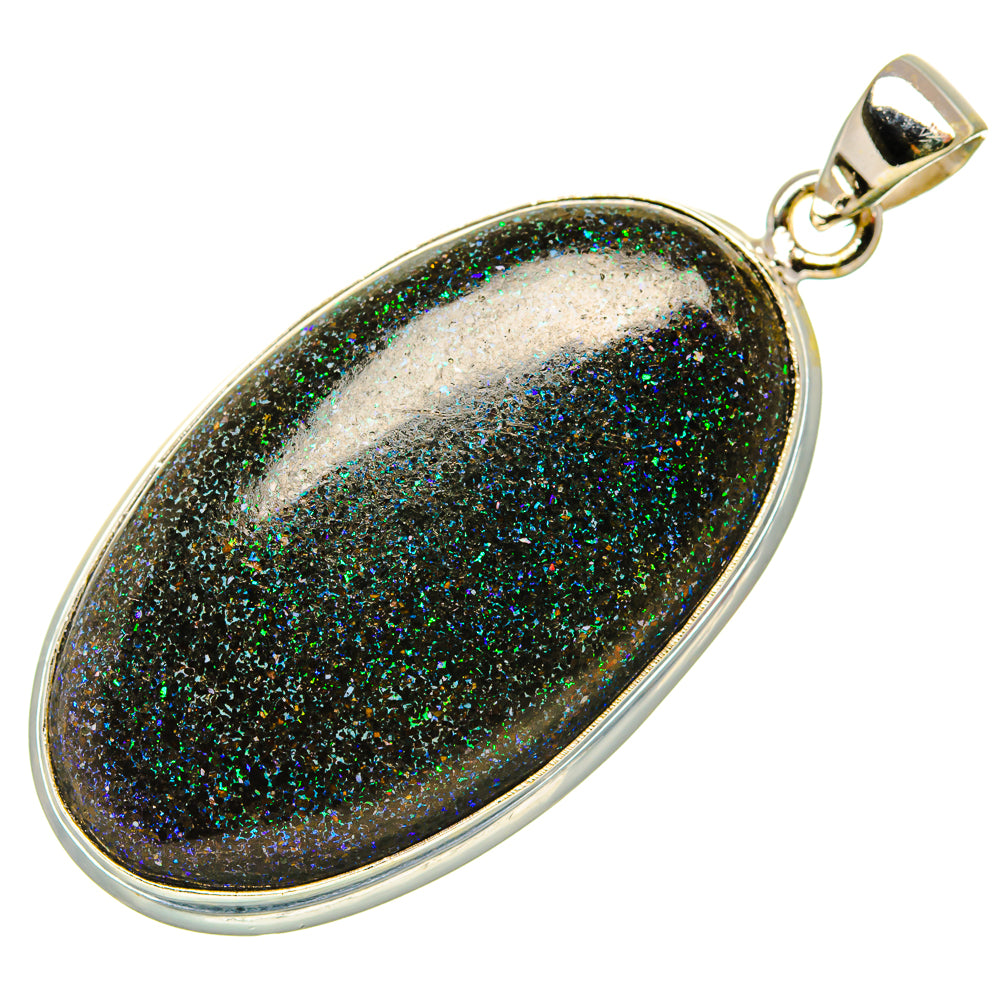 Andamooka Opal Pendants handcrafted by Ana Silver Co - PD34823 - Photo 2