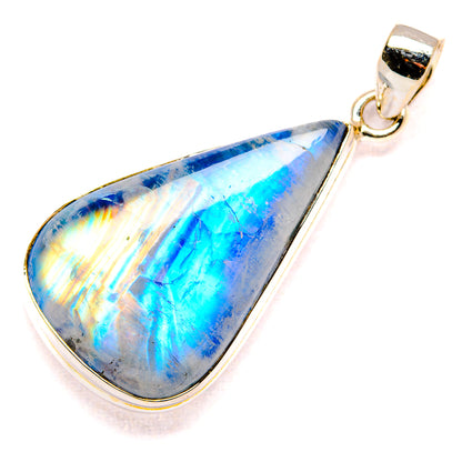 Rainbow Moonstone Pendants handcrafted by Ana Silver Co - PD34824 - Photo 2